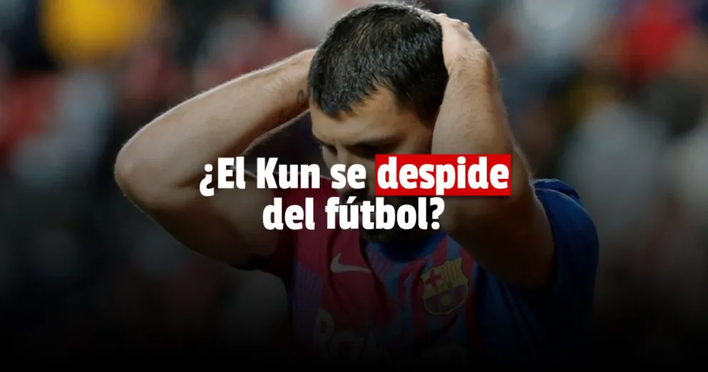 Sergio Agüero tendría que retirarse del fútbol por su arritmia cardíaca