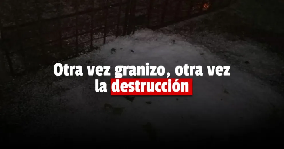 En Sarmiento hubo hasta voladuras de techos por la tormenta  
