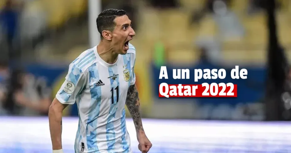 Previo a su llegada a San Juan: Argentina le ganó a Uruguay  con un gol de Di María