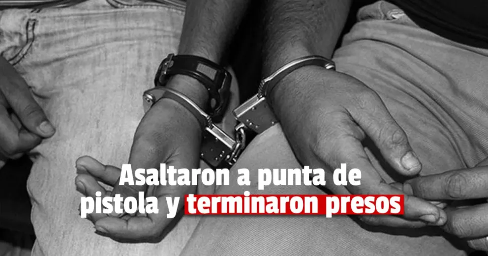 Detuvieron a dos delincuentes que intentaron asaltar a un hombre en Rawson