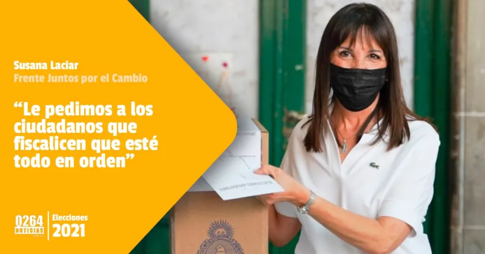 Susana Laciar: “Le pedimos a los ciudadanos que fiscalicen que esté todo en orden “