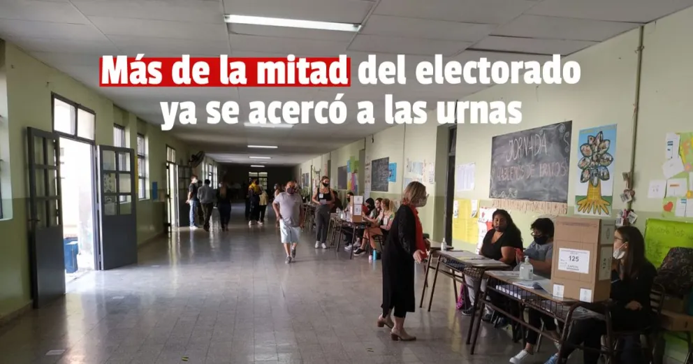 Ya votó el 62% del padrón en la provincia