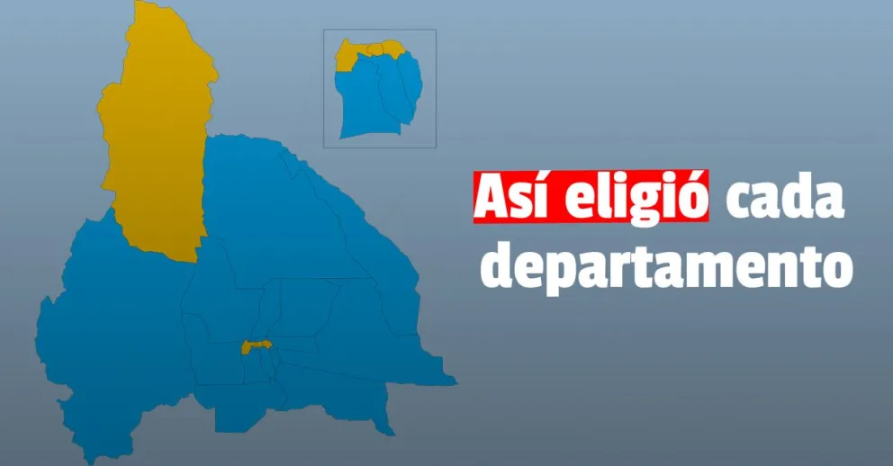 Uno a uno, así votaron en los diferentes departamentos de la provincia