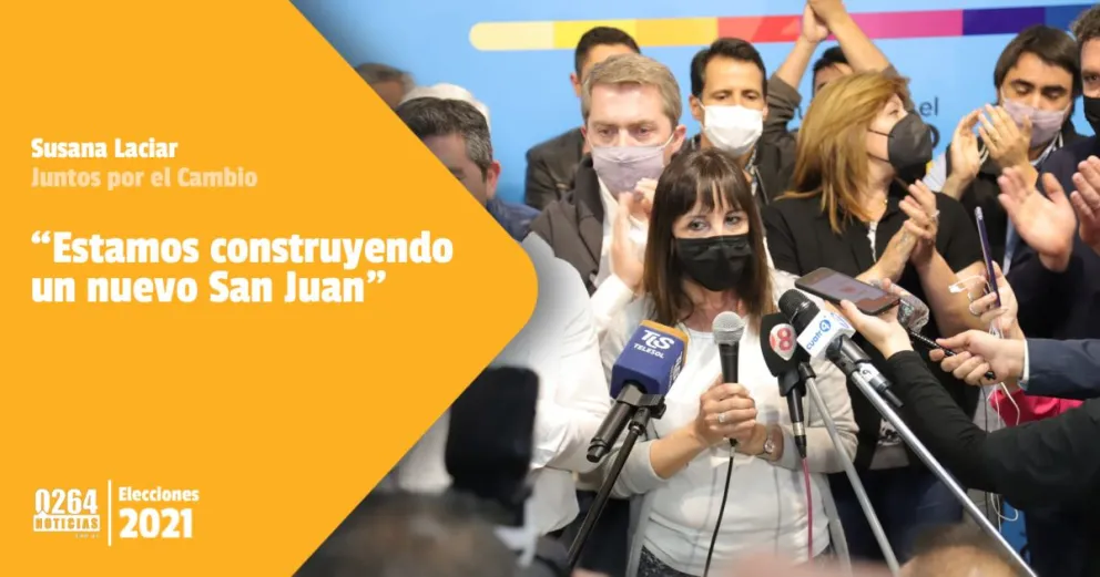 Susana Laciar agradeció el apoyo de los sanjuaninos en estas elecciones