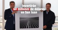 Sergio Uñac mantuvo una reunión con empresarios de energías renovables que invertirán en San Juan