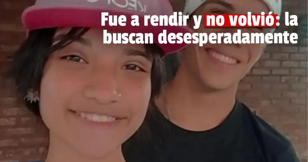 Preocupación: buscan a una adolescente que rindió y no regresó a su hogar