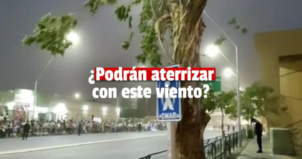 El intenso viento sur demoró el arribo de la Scaloneta