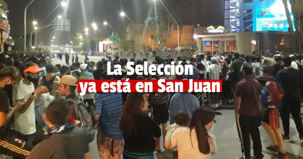 La Selección está en suelo sanjuanino