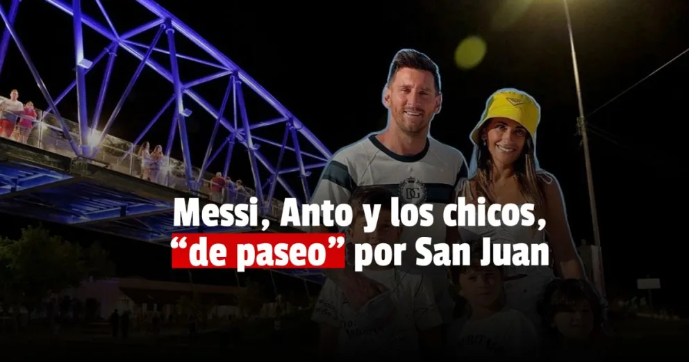Messi “paseando” por San Juan: los memes no tardaron en llegar