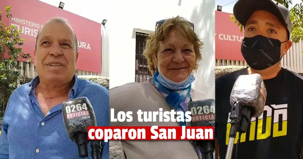 Los turistas previo al partido se dieron una vuelta por la Casa de Sarmiento