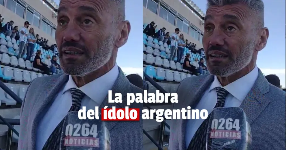 Sergio Goycochea a 0264 Noticias: "San Juan está creciendo, le dan mucha importancia al deporte"