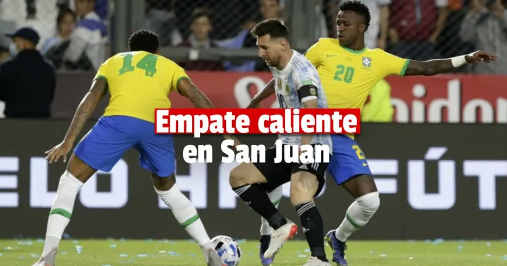 Argentina empató con Brasil y se clasificaría a la Copa del Mundo Qatar 2022