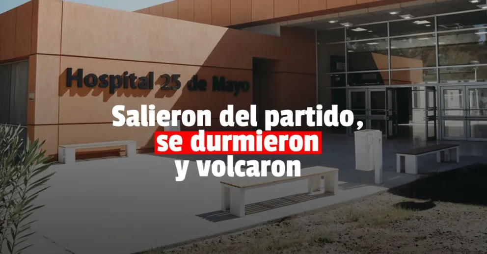 Dos periodistas sufrieron un siniestro vial tras el partido entre Argentina y Brasil