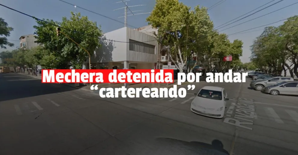 Una mechera detenida por robarse una cartera en pleno centro.