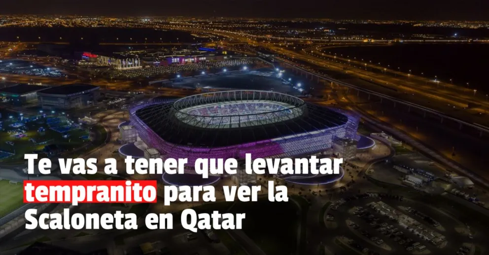 Andá agendando: los horarios de los partidos del Mundial en Qatar