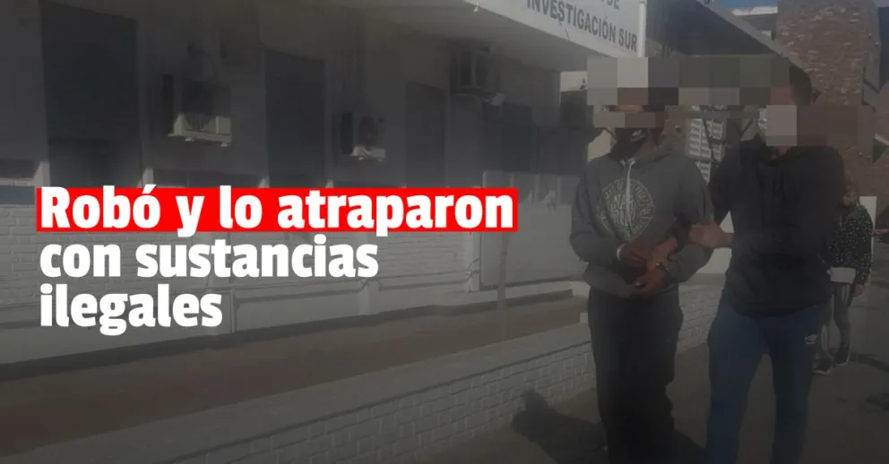 Delincuente desmanteló una casa, lo encontraron y también tenía droga