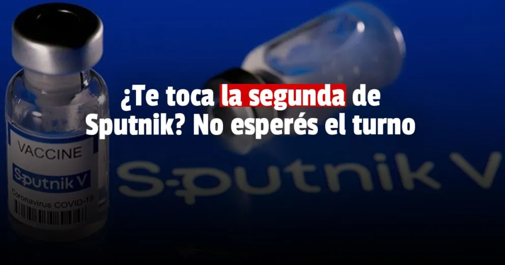 Comenzó la vacunación por demanda espontánea con Sputnik V
