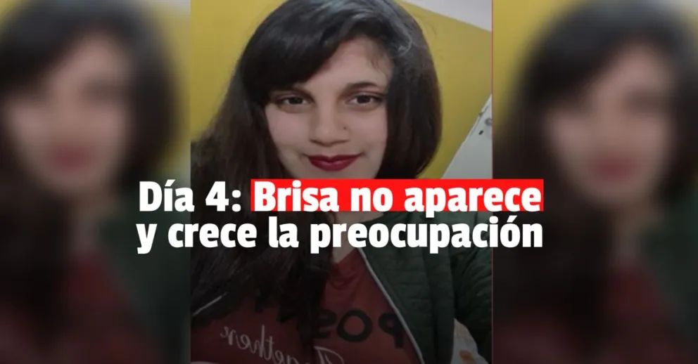 Continúa la búsqueda de Brisa 