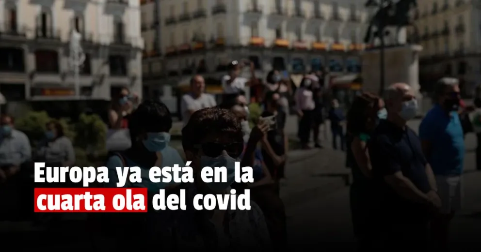 Preocupación por el rebrote de covid en Europa