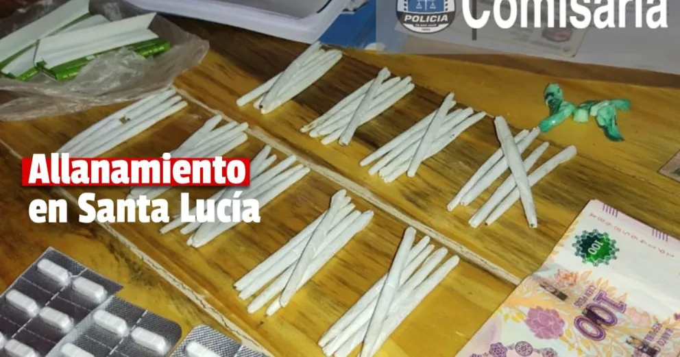 Encontraron marihuana y clonazepam en un allanamiento en la Villa Don Arturo