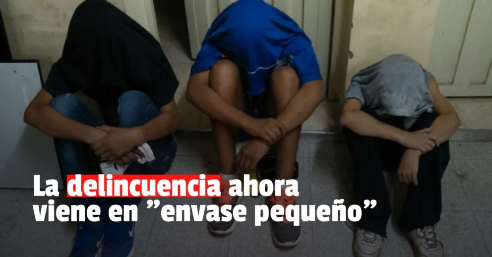 Tres menores detenidos en diferentes robos 