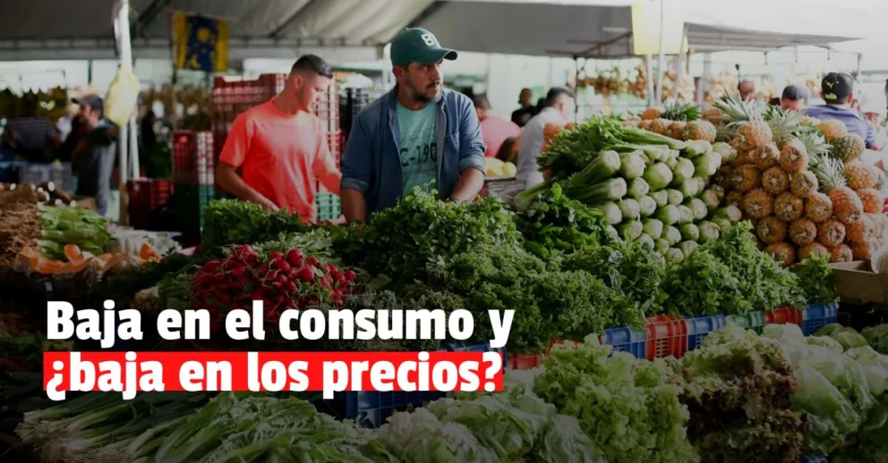 Productores aseguran que ante la baja del consumo algunas verduras tienen un precio menor al del 2020