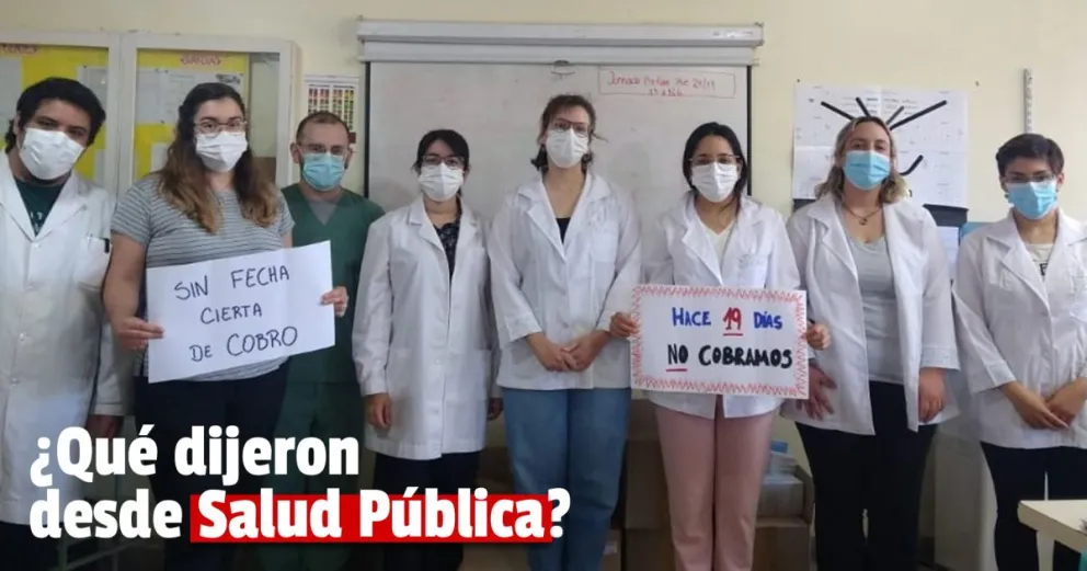 Tras el reclamo de los residentes médicos, Benelbaz aclaró la situación 