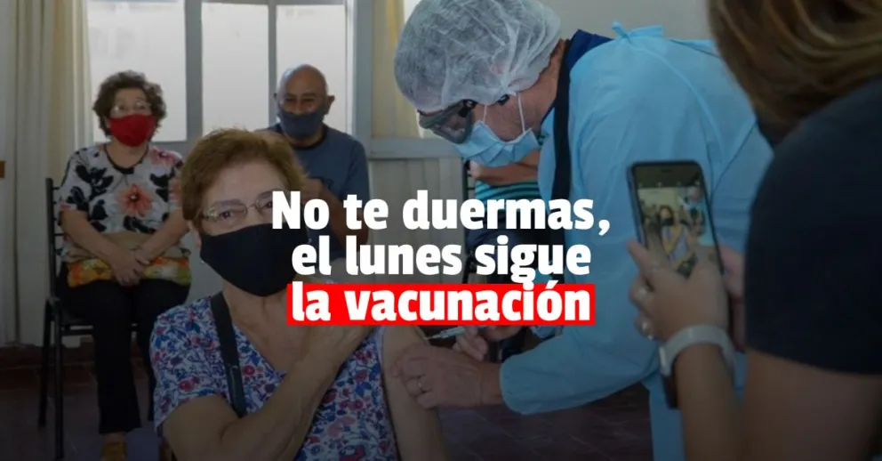 Mirá dónde podés vacunarte el lunes