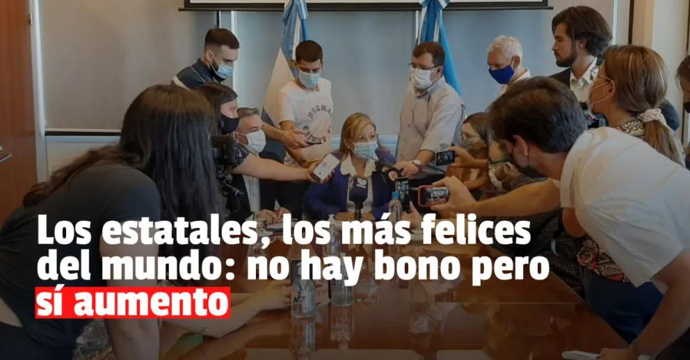 Los estatales tendrán un 11% de aumento en enero 