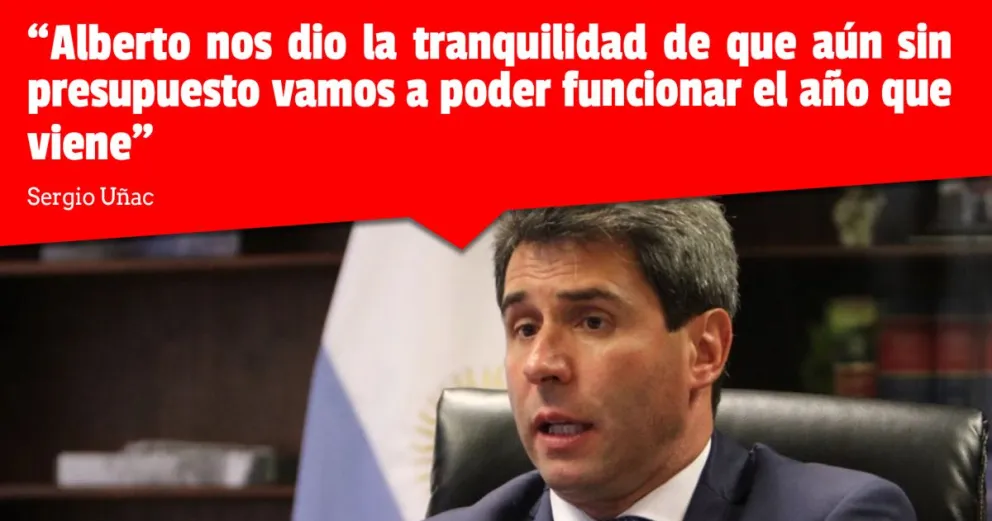 Sergio Uñac indicó que la provincia “va a poder funcionar” con el Presupuesto 2021