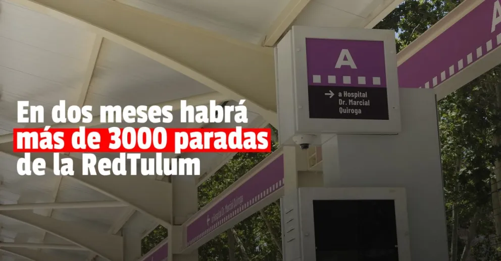 Para febrero esperan tener señalizadas 3500 paradas de la RedTulum