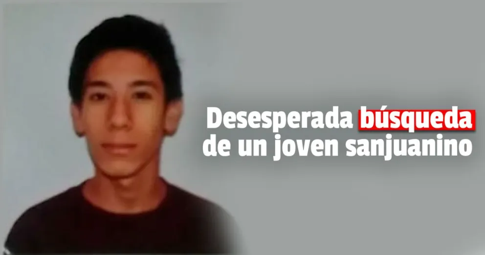Un joven de 19 años está desaparecido desde hace 13 días