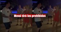 Antonela Roccuzzo compartió un video a puro baile junto a Lionel Messi en Navidad