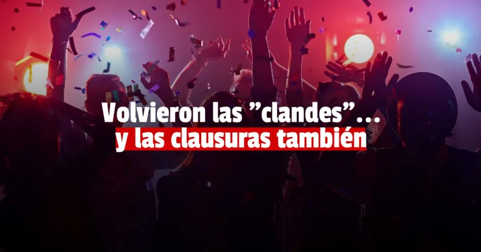 Finde movidito en San Juan: nueve fiestas clandestinas clausuradas