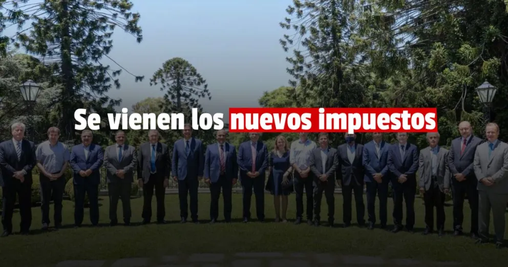 El Presidente firma con gobernadores el consenso fiscal 2022 que permite la creación de nuevos impuestos