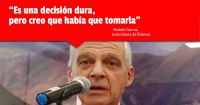 Tras pedir la renuncia de todo el gabinete, Rubén García explicó la situación