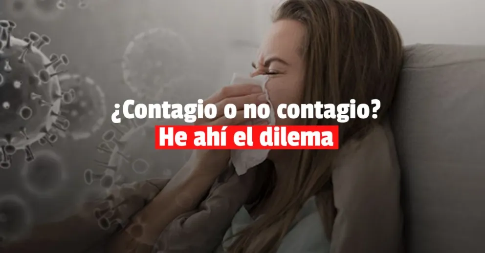 ¿Durante cuánto tiempo contagia una persona que tiene covid?