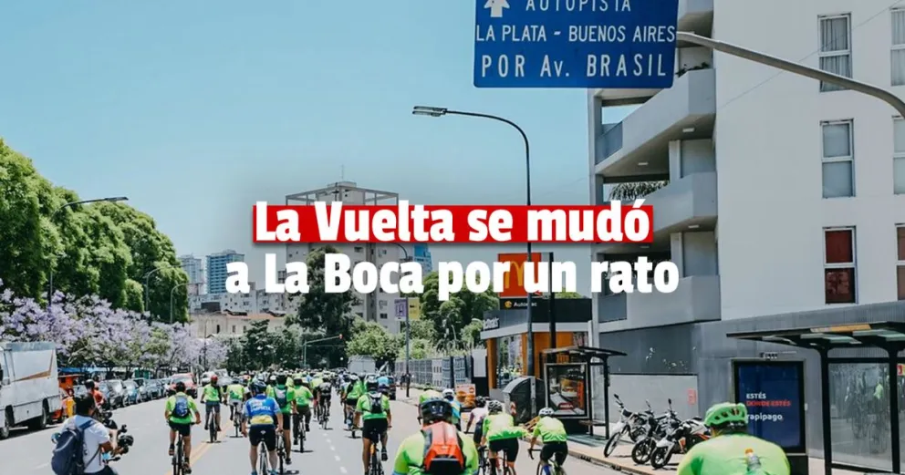 La Vuelta a San Juan se presentó en La Boca 