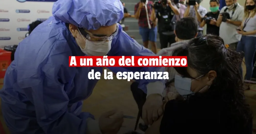 A un año del arranque del histórico plan de vacunación en San Juan