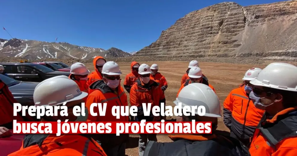 Veladero incorporará ingenieros y geólogos a través del programa Jóvenes profesionales 2022