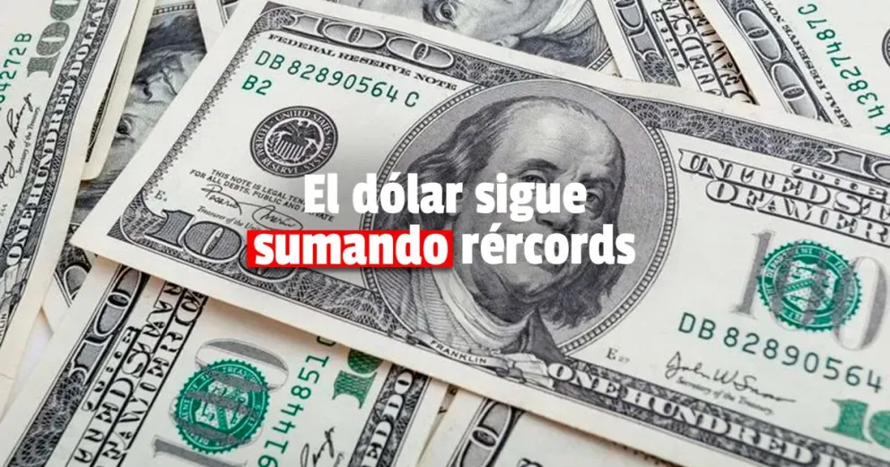 El dólar blue sube, alcanza los $209 y marca un nuevo récord