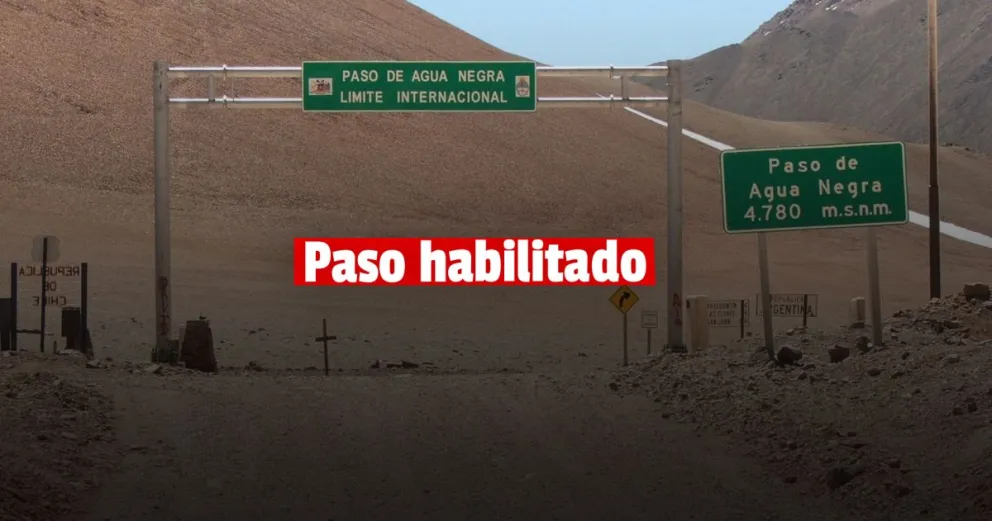 Habilitaron el paso de Agua Negra y se podrá viajar a Chile