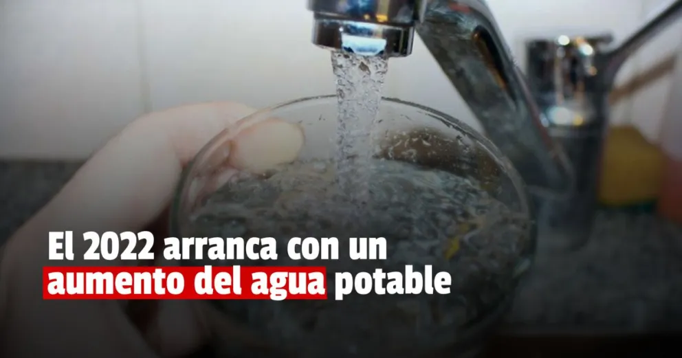 Se viene un aumento importante en el servicio de agua potable