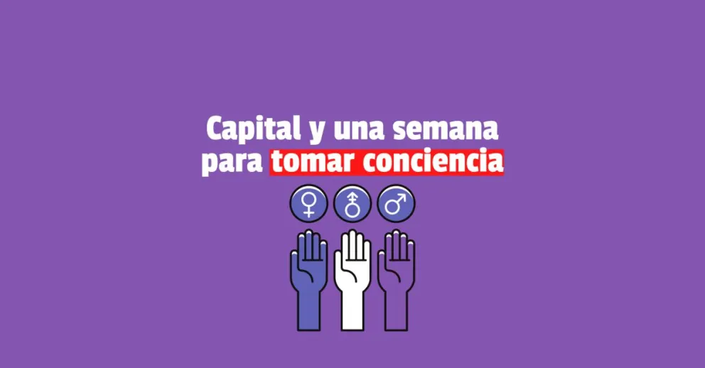 Capital concientizará sobre la  violencia contra la mujer