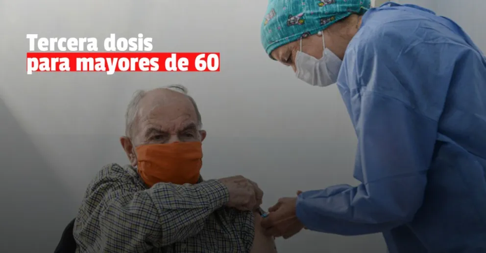 Vacunación en San Juan: desde este martes comenzarán a aplicar tercera dosis a los mayores de 60 años