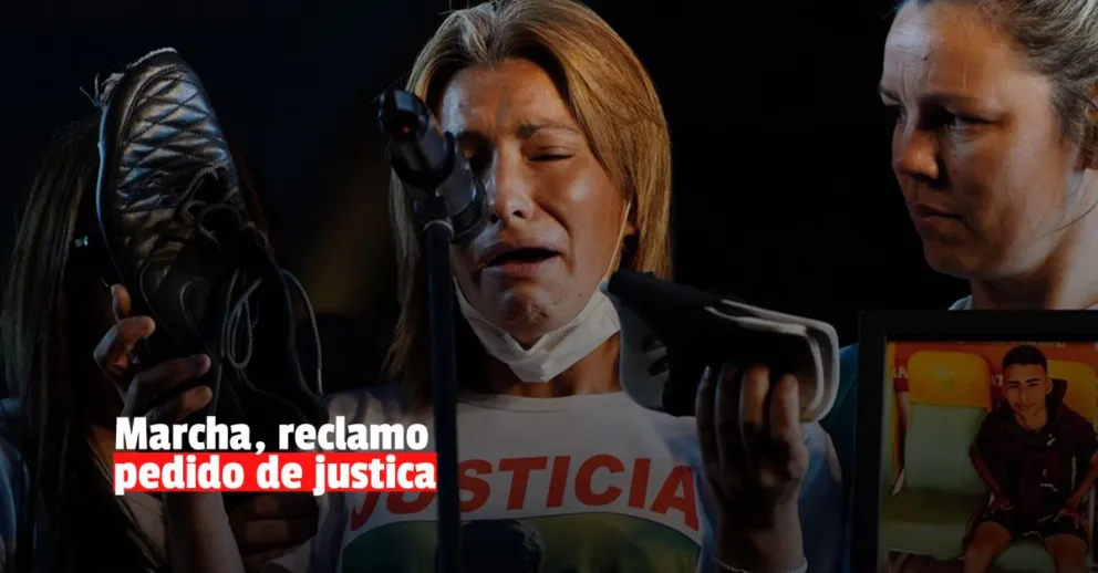 Familiares y amigos de Lucas González marcharon para pedir Justicia