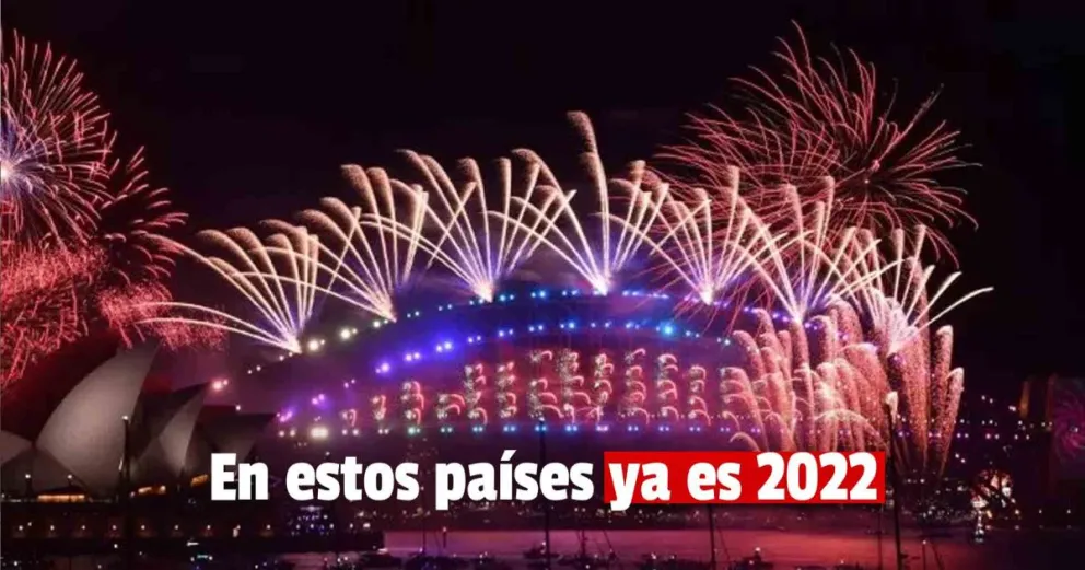 Con festejos restringidos por la pandemia, así comenzó el 2022 en varios países del mundo