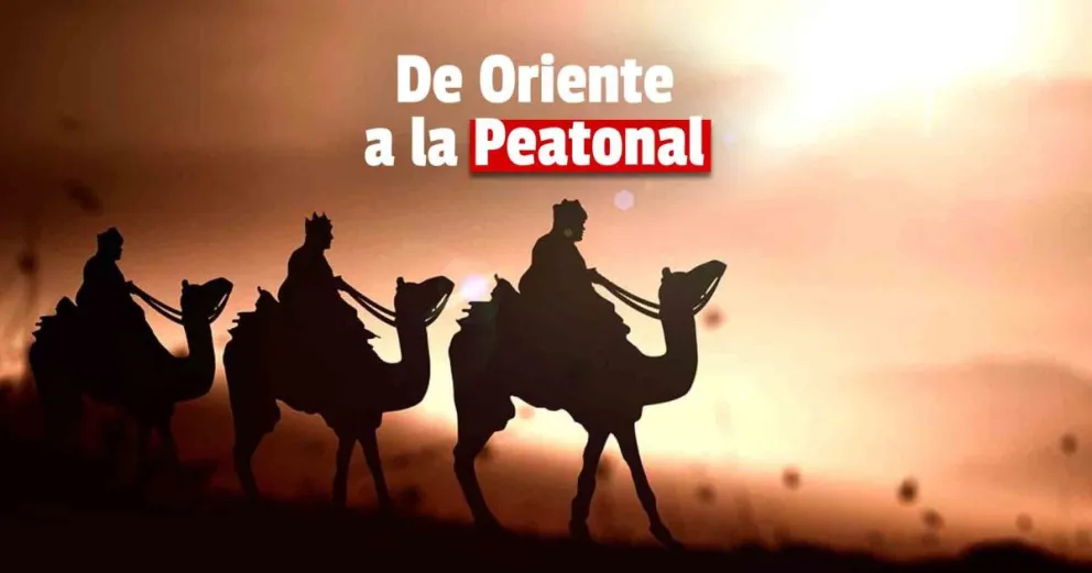 Los Reyes Magos visitarán la Peatonal y la Plaza Aberastain