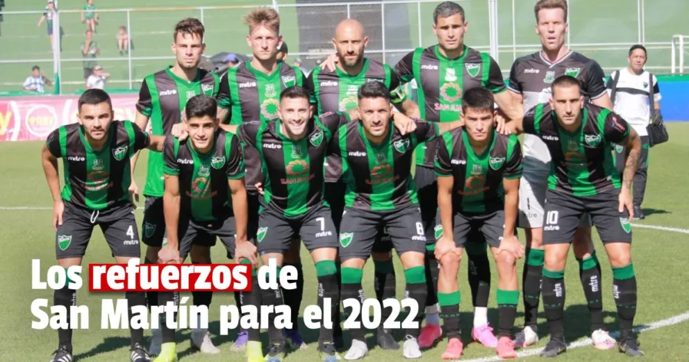 San Martín suma seis refuerzos de cara a la próxima temporada