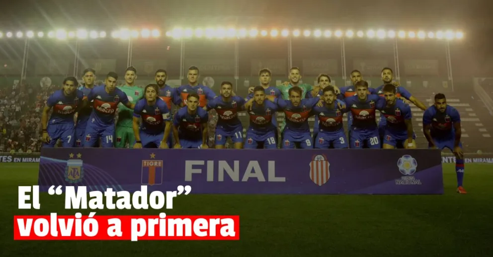 Tigre venció a Barracas Central y ascendió a la máxima categoría del fútbol argentino